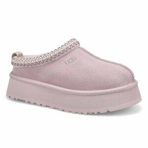 UGG Tazz Platform Slippers Slides Shoes Bay Fog New in Box NIB Women